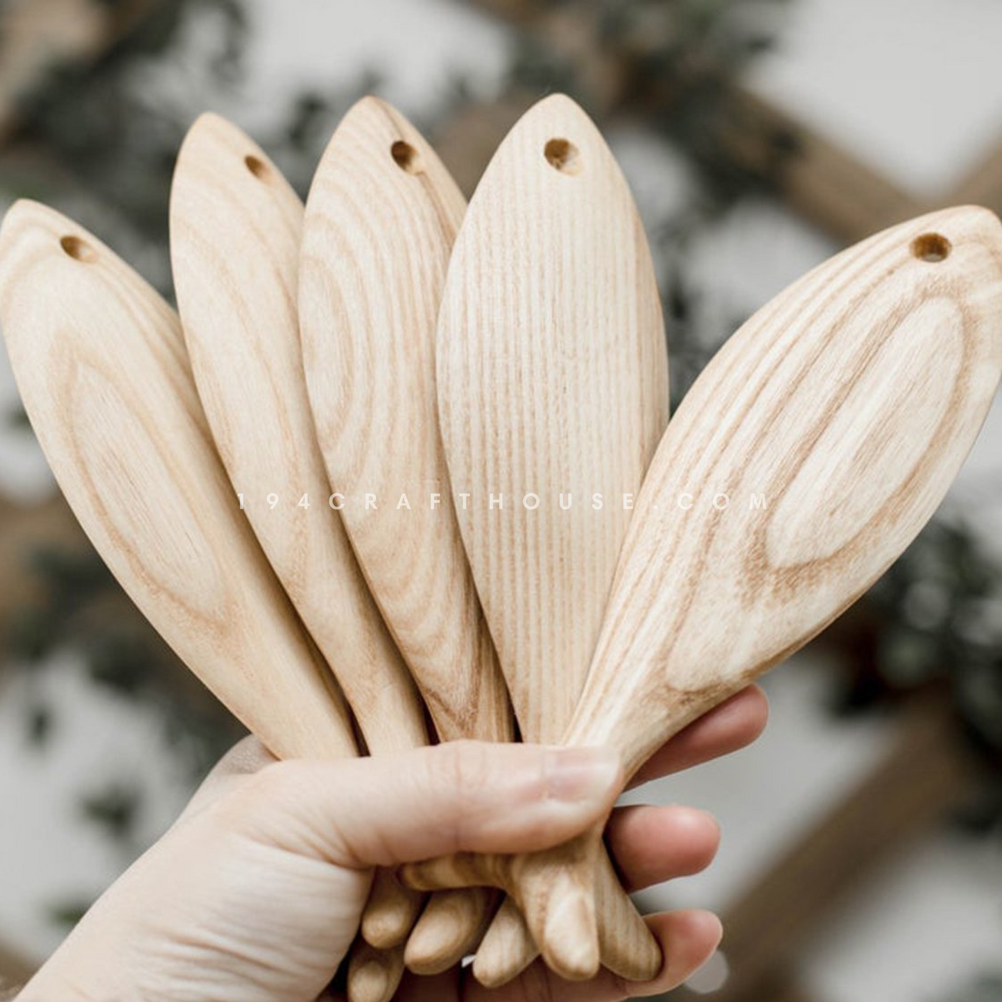 Wooden Fish For Crafting, Home & Room Decor, DIY Craft Projects