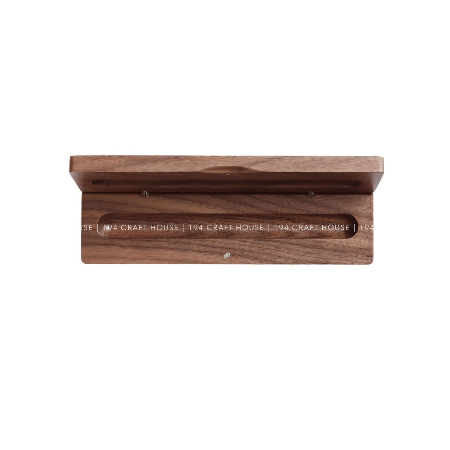 Walnut Wooden Pen Case - Pen Holder