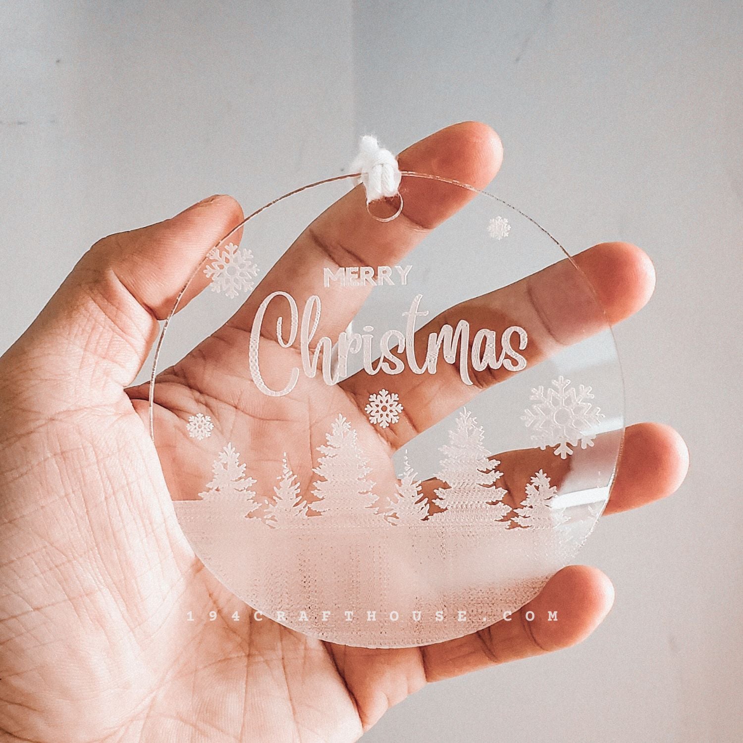 Acrylic Christmas Ornament