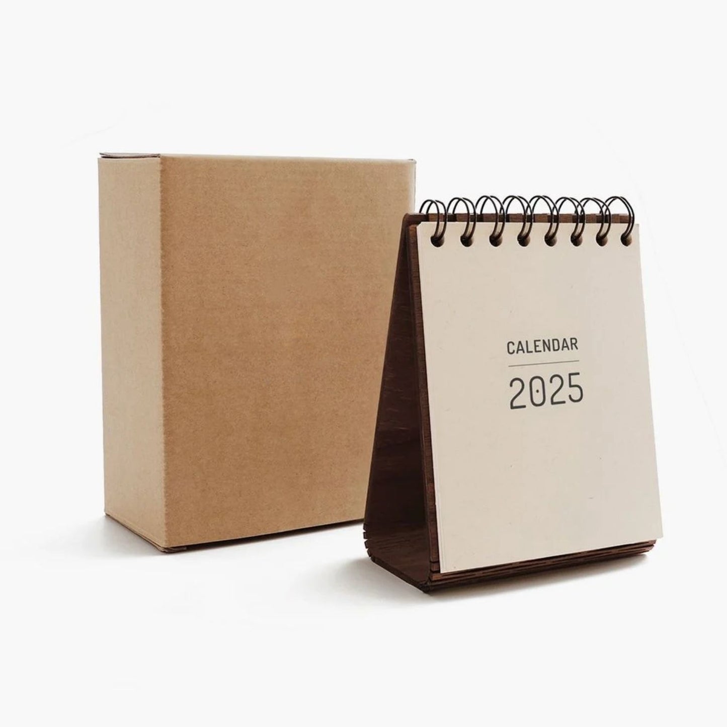 Personalized Vertical wooden desk calendar