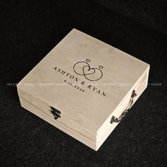 Personalized Engraved Wooden Gift Box