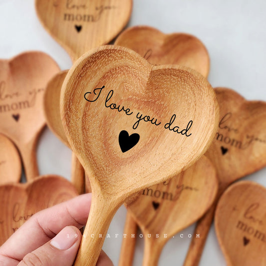I Love You Dad Spoon Gift For Father's Day