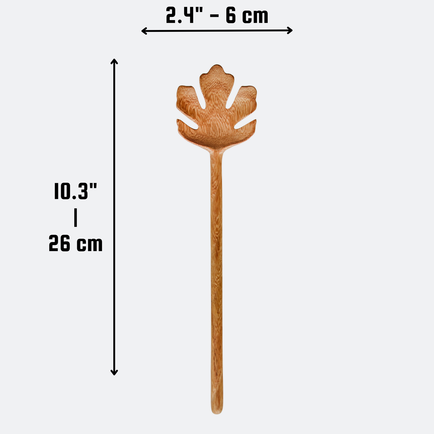 Handcarved Wooden Salad Servers Spoon - Kitchen Serving Utensils