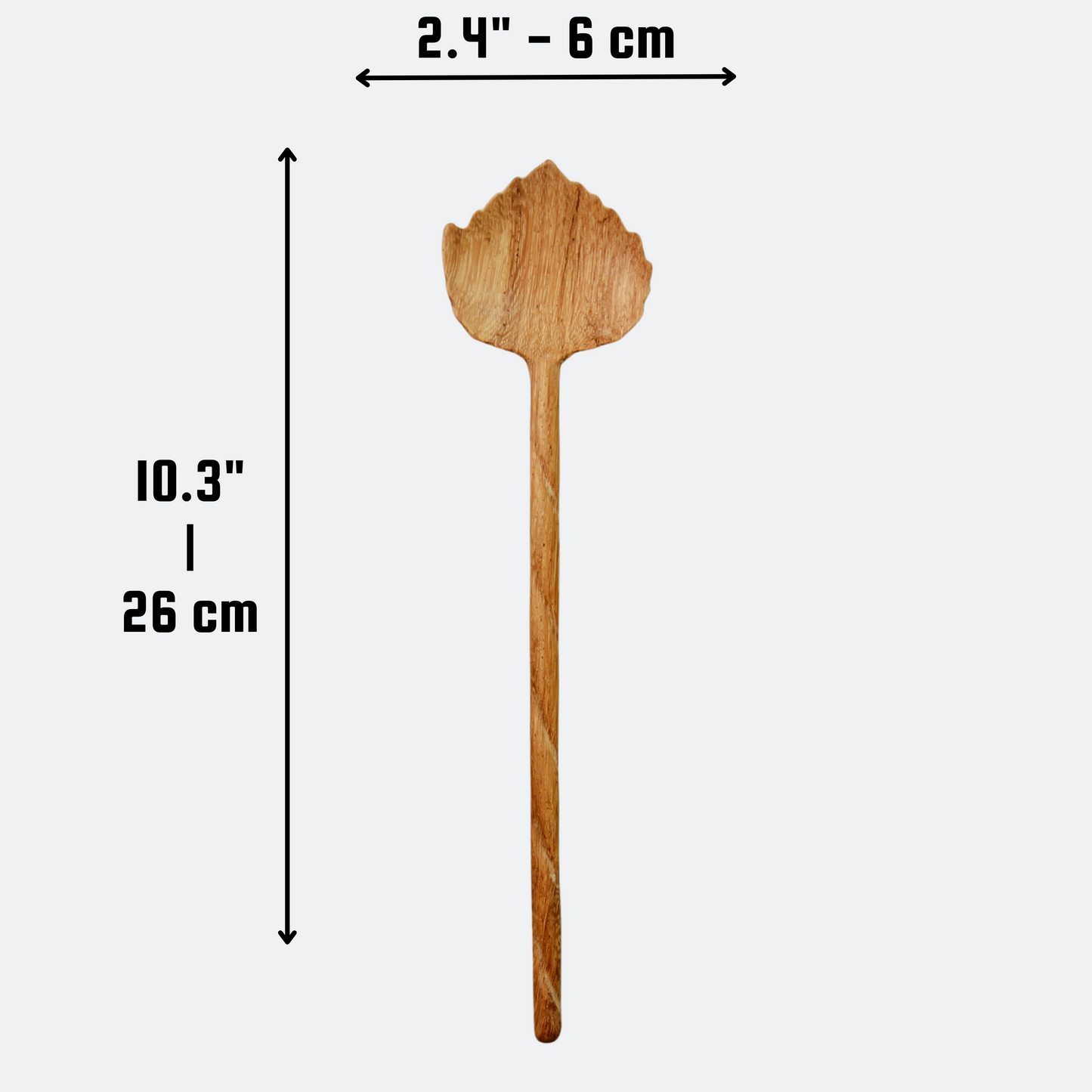 Hand Carved Wooden Salad Servers Spoon - Kitchen Serving Utensils
