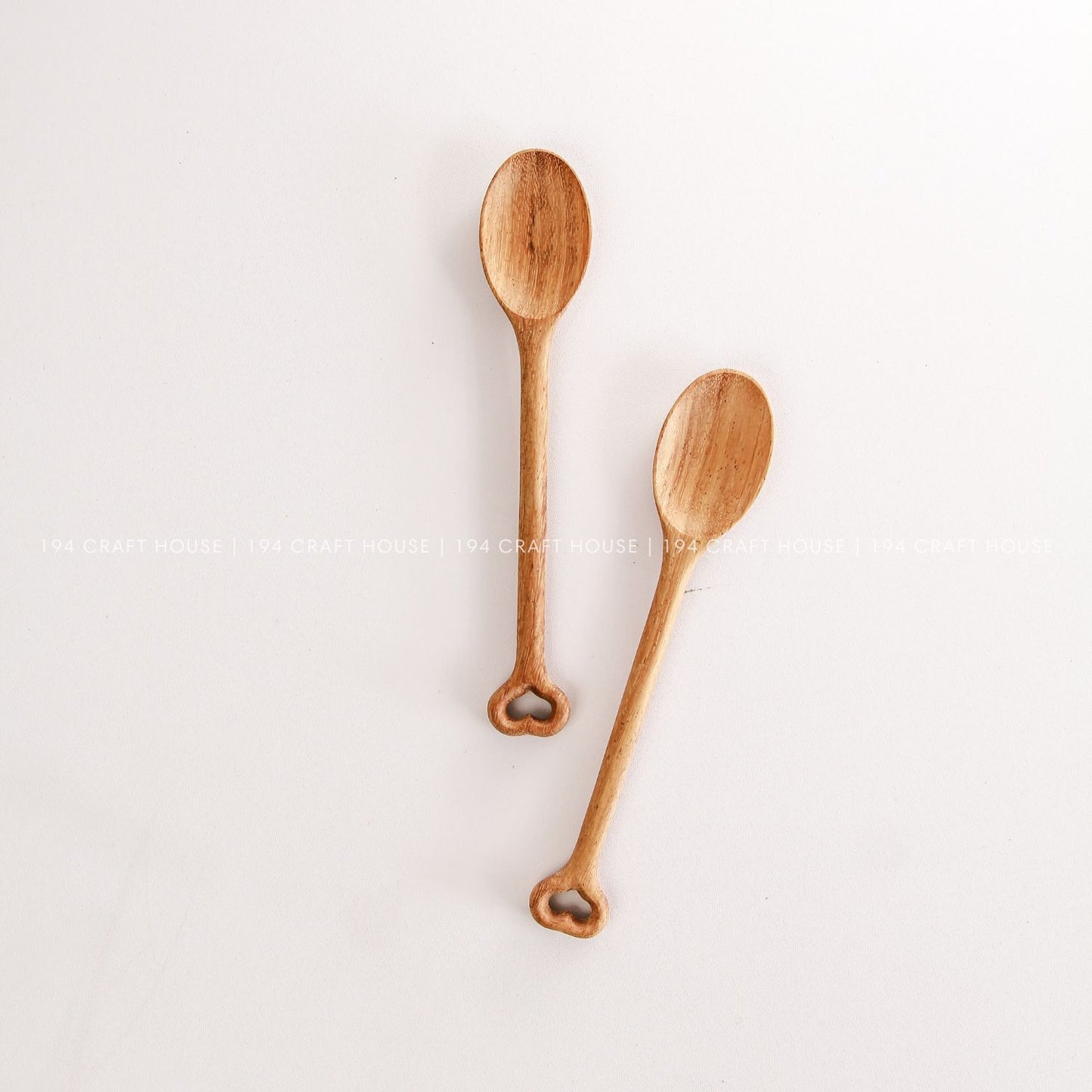Wooden Spoon With Heart Handle