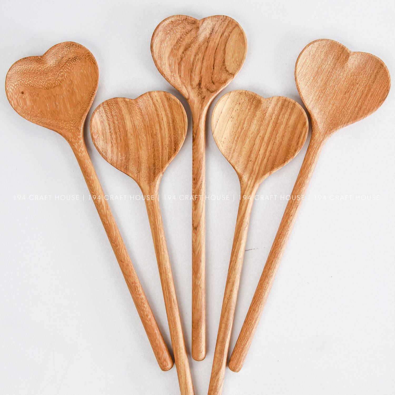 Handmade Wooden Heart Spoon