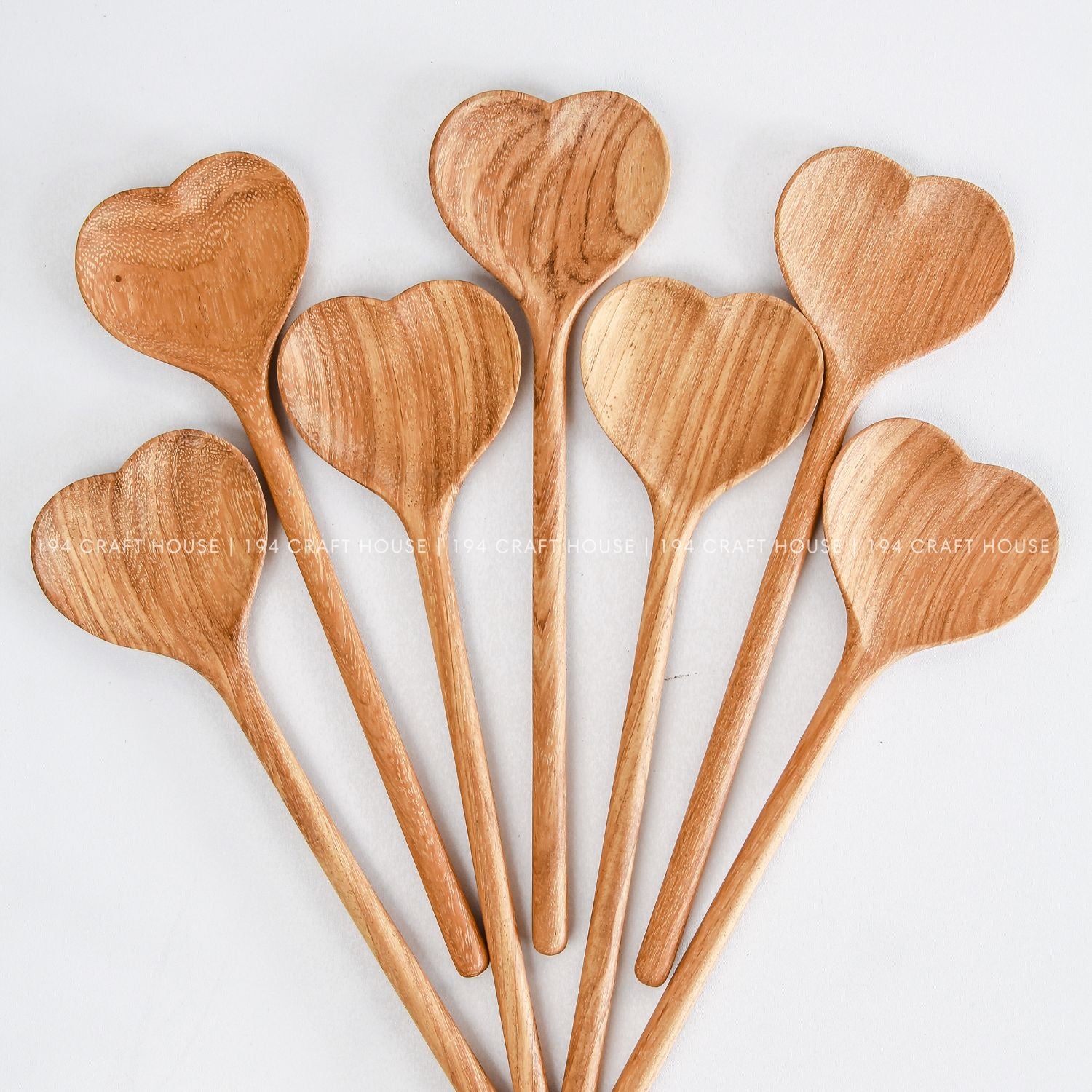 Handmade Wooden Heart Spoon