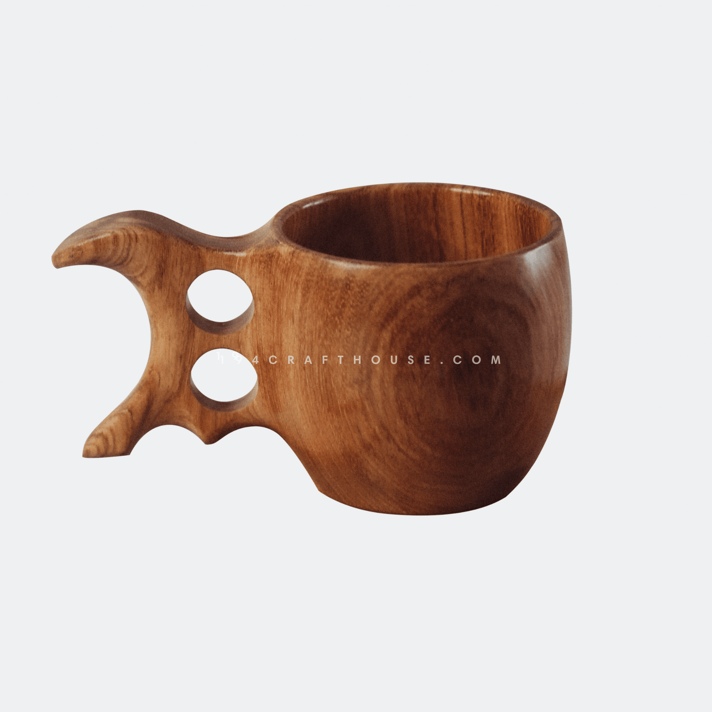 Custom Engraved Wooden Kuksa Cup Personalized Gift For Him