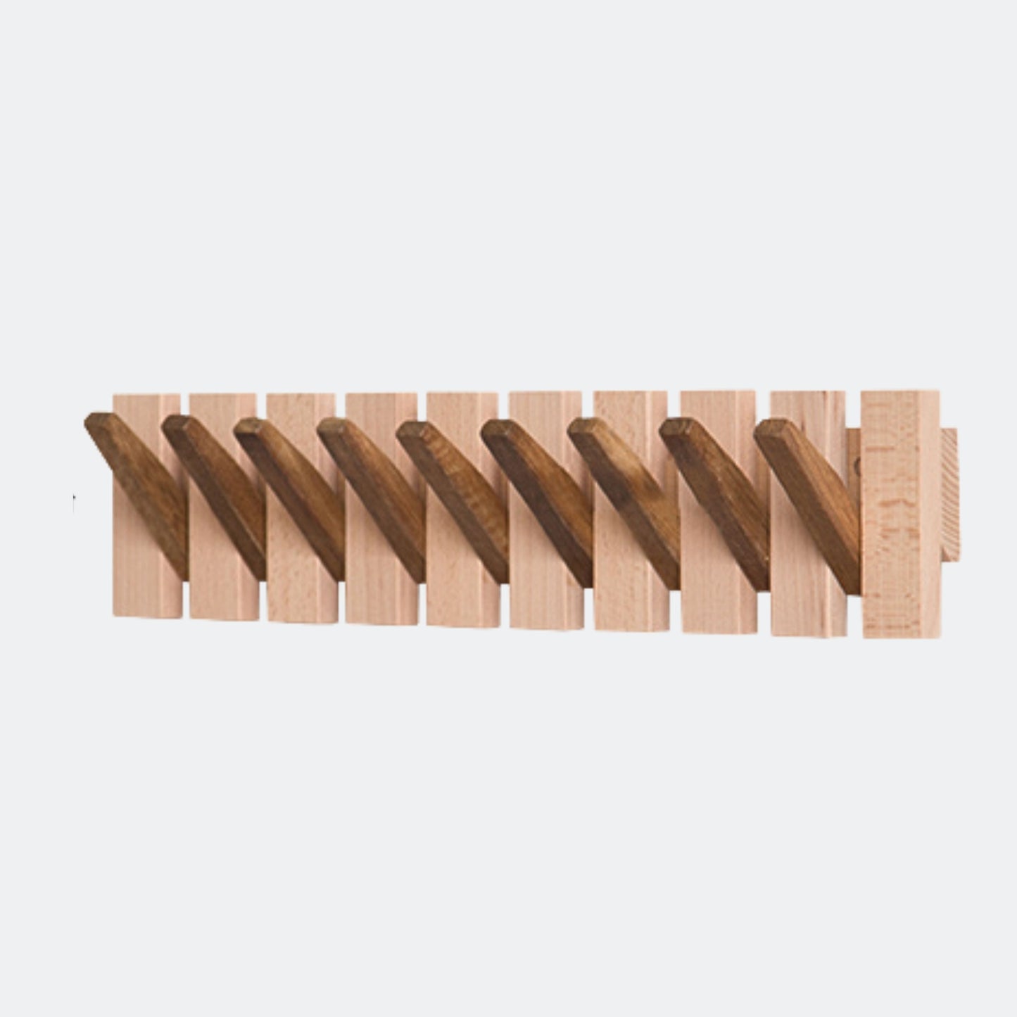 9 Hooks Coat Hanger Wall Mounted | Home & Living Decor