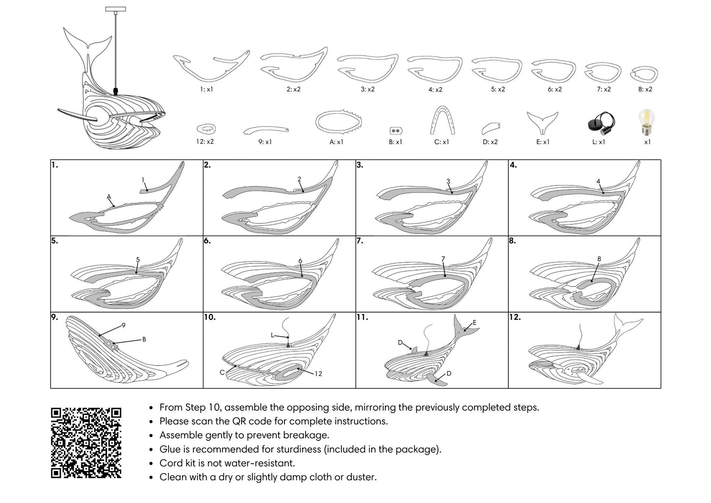 V-039-Whale-Pendant-Light-Installation
