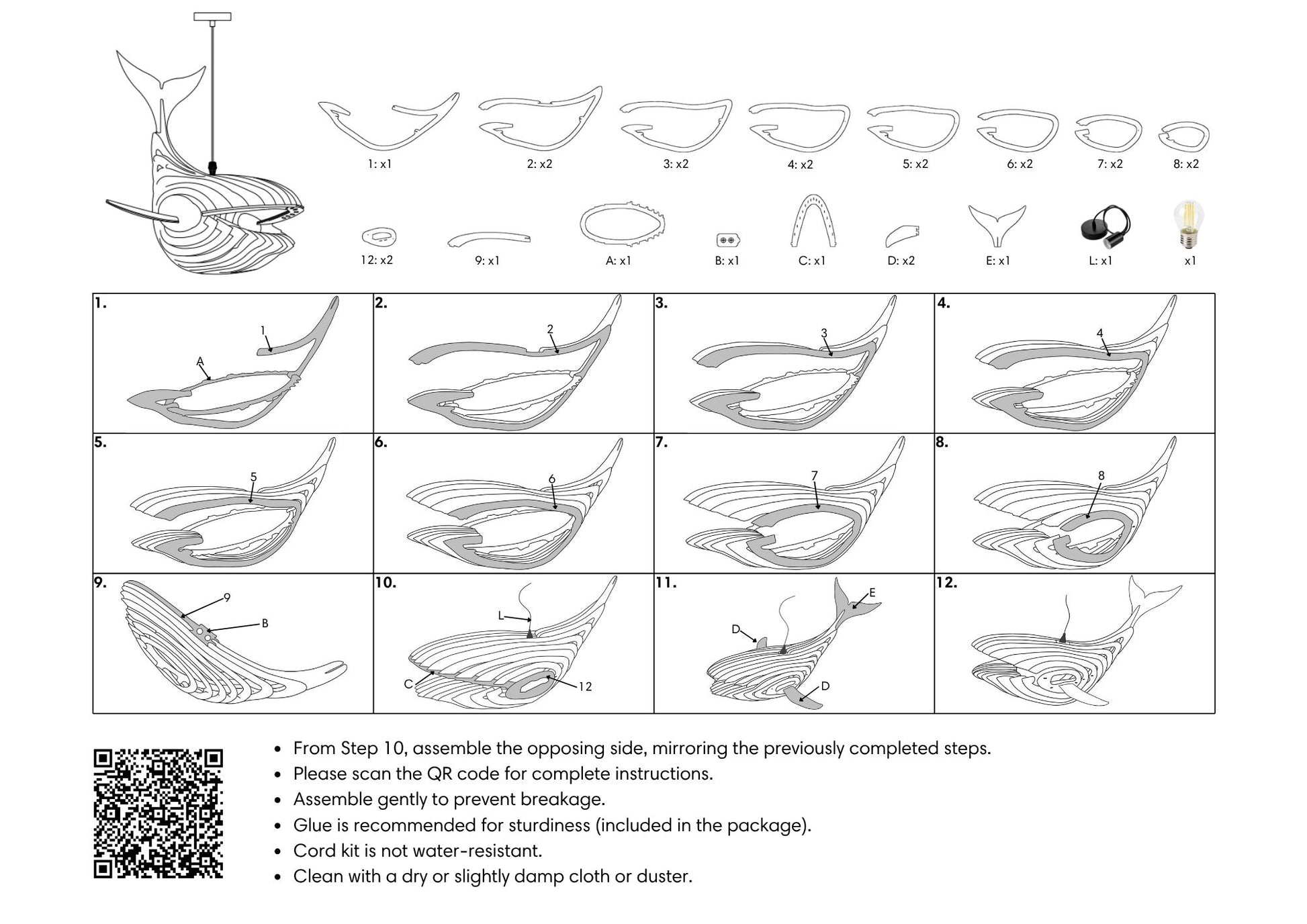 V-039-Whale-Pendant-Light-Installation