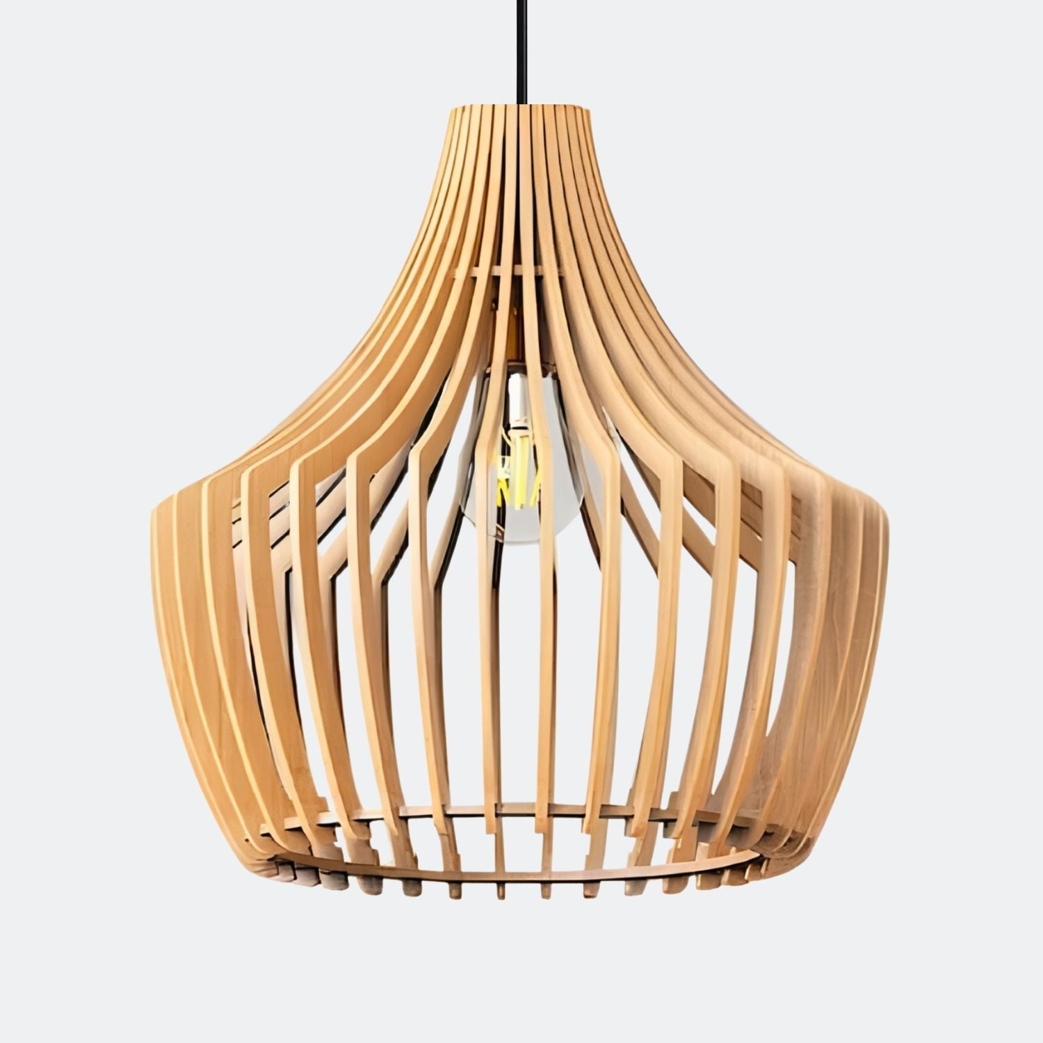 Wooden Pendant Light