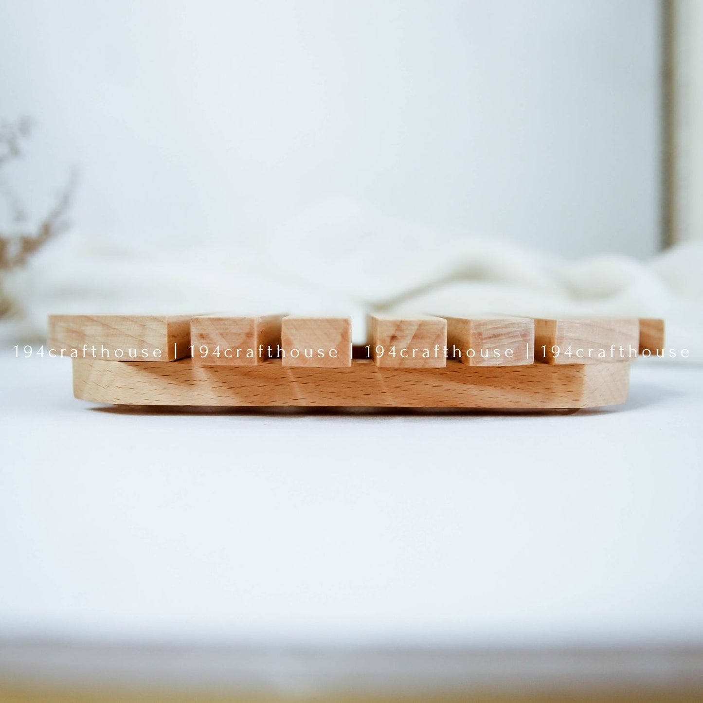 Beech Wood Fish-shaped Trivet For Hot Dishes