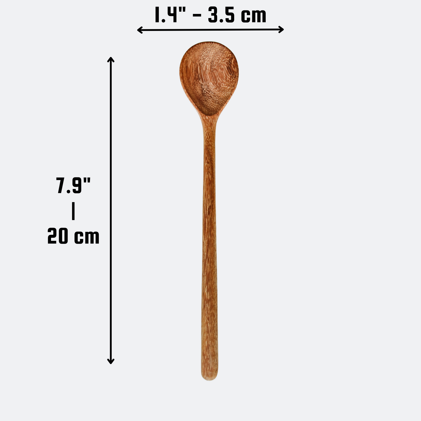 Handcrafted Rustic Wooden Spoon for Stirring and Serving