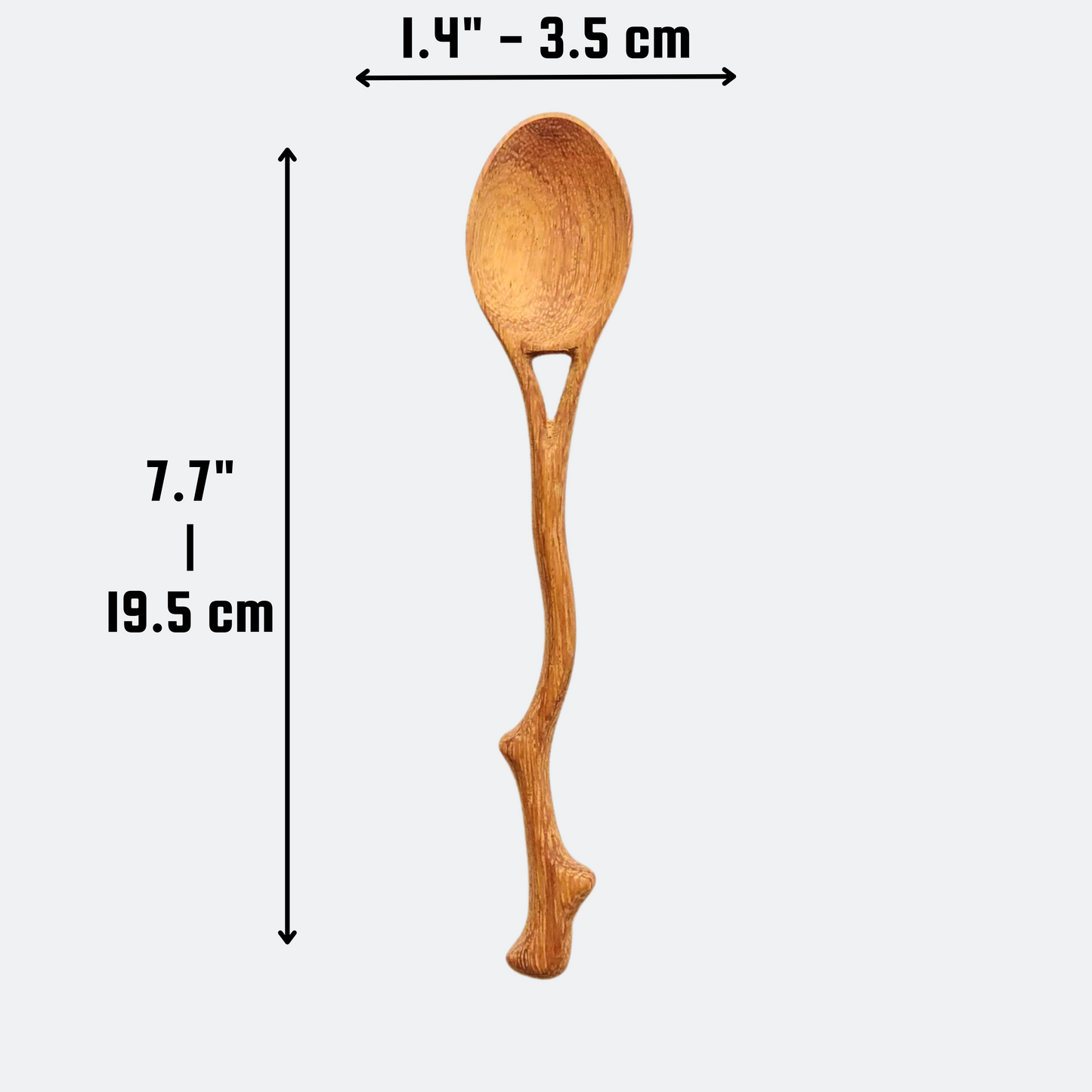 Handcrafted Branch Tree Wooden Spoon - Kitchen Utensils