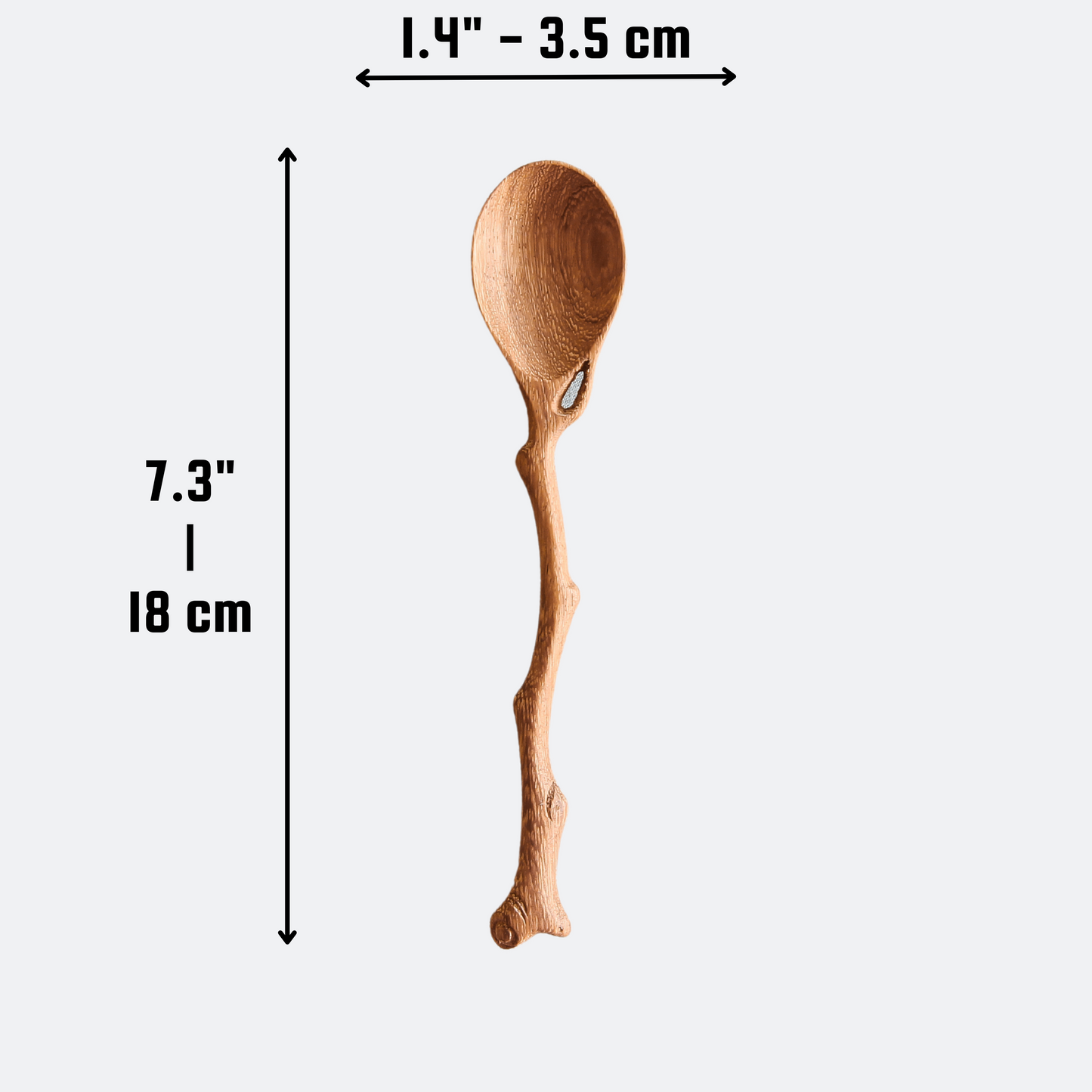 Handcrafted Vintage Handle Wooden Spoon - Kitchen Serving Utensils