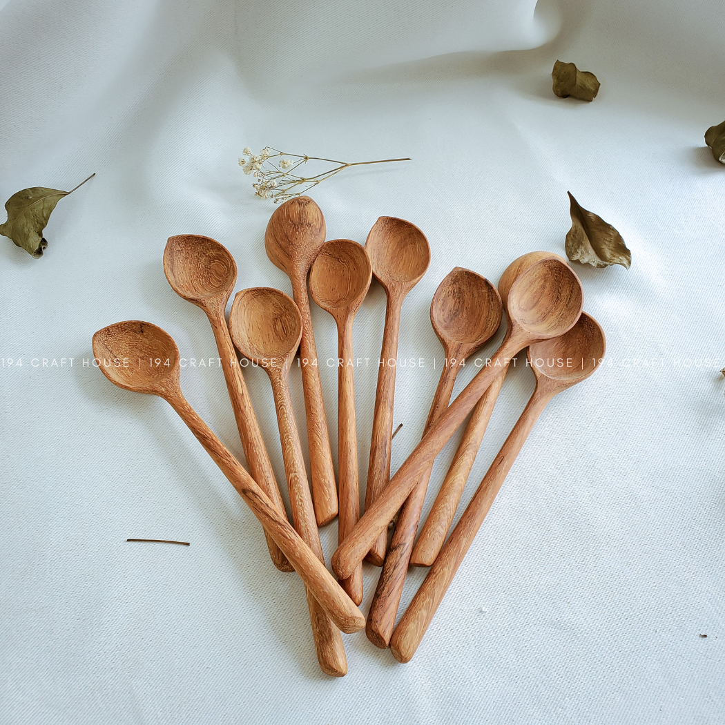 Handcrafted Vintage Wooden Spoon - Kitchen Cooking Utensils
