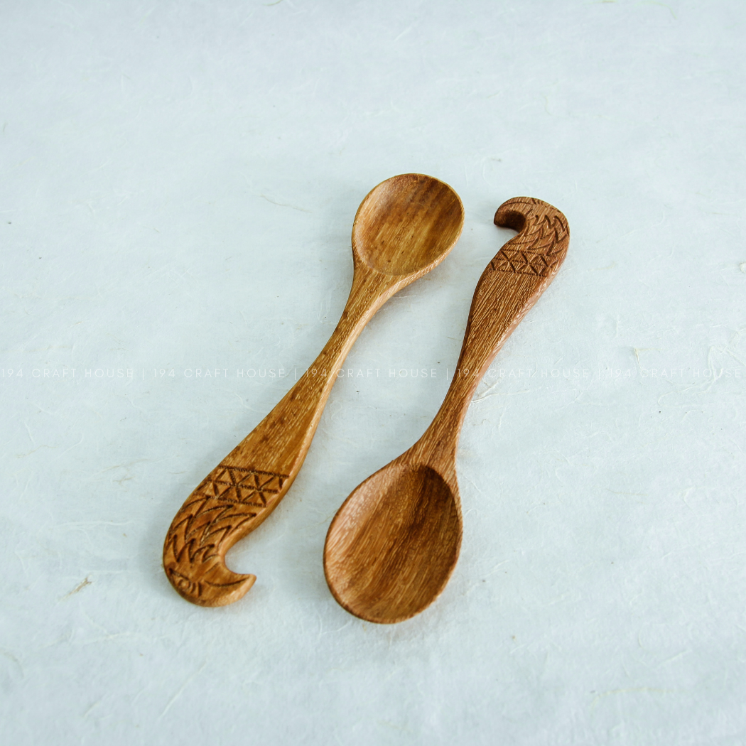 Handcrafted Wooden Unique Design Spoon