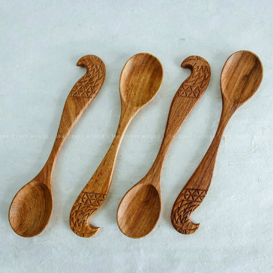 Handcrafted Wooden Unique Design Spoon