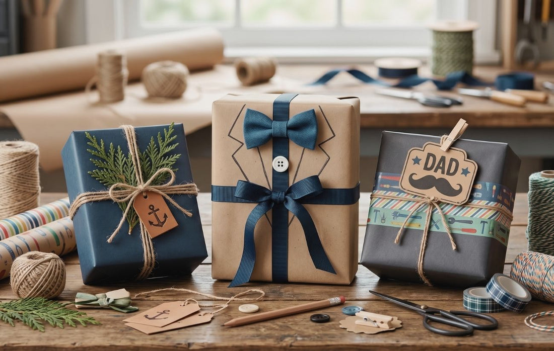 10+ DIY Father's Day Gift Wrap Ideas