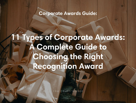 11 Types of Corporate Awards Every Organization Should Know
