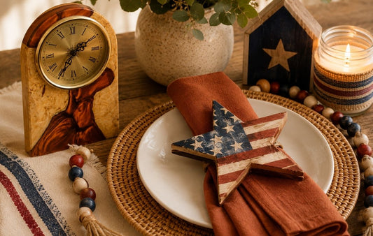 5 Artisan-Made Patriotic Decor Ideas for 4th of July Home