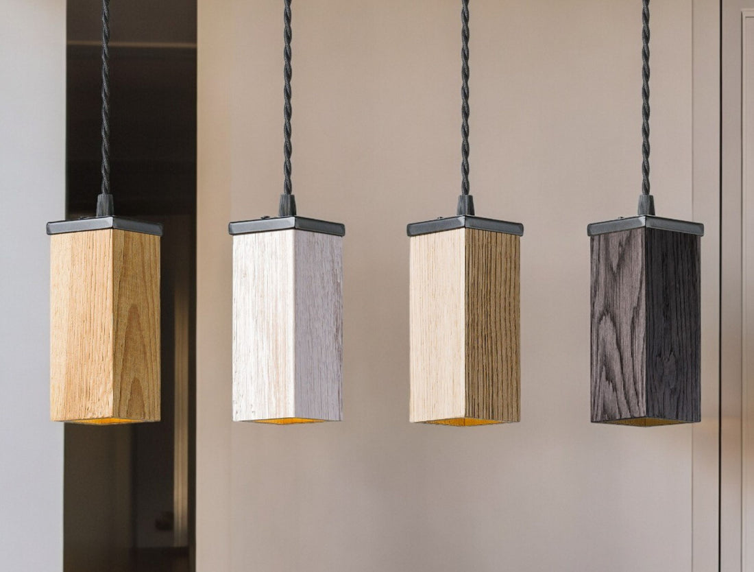 Different Wood Used To Make Wooden Pendant Lights