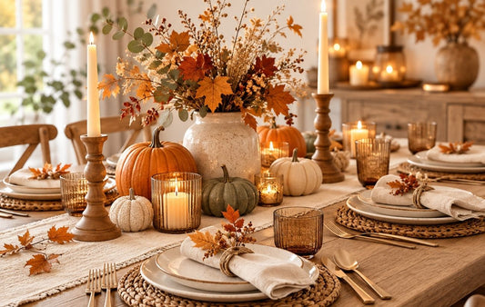 7 Cozy Fall Decor Ideas to Style Dining Table for a Gathering