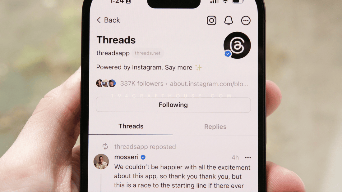 Screenshot: Threads