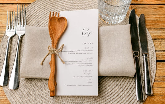 Wooden Heart Spoon and Fork Sets: The Wedding Favor Guests Will Actually Keep