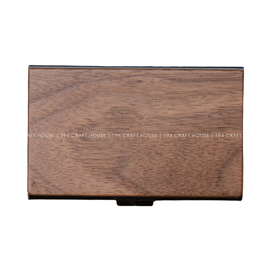 Custom Wooden Business Card Case & Holder: Personalized Office Gifts for Professional & Corporate Gifts
