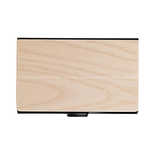 Custom Maple Business Card Case & Holder: Personalized Office Gifts for Professional & Corporate Gifts