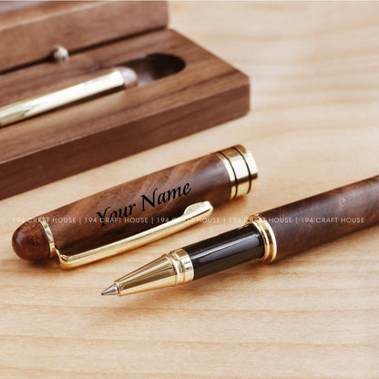 Handmade Wooden Pen Personalized Engraved