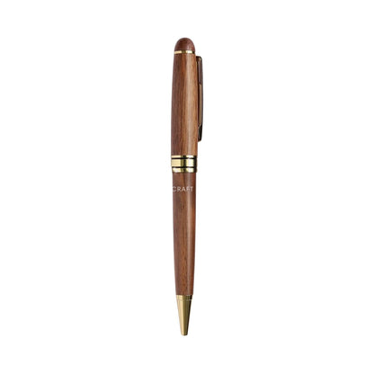 Custom Logo Walnut Wooden Balllpoint Pen Personalized Corporate Gift