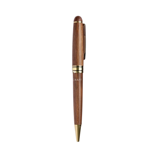 Custom Logo Walnut Wooden Balllpoint Pen Personalized Corporate Gift
