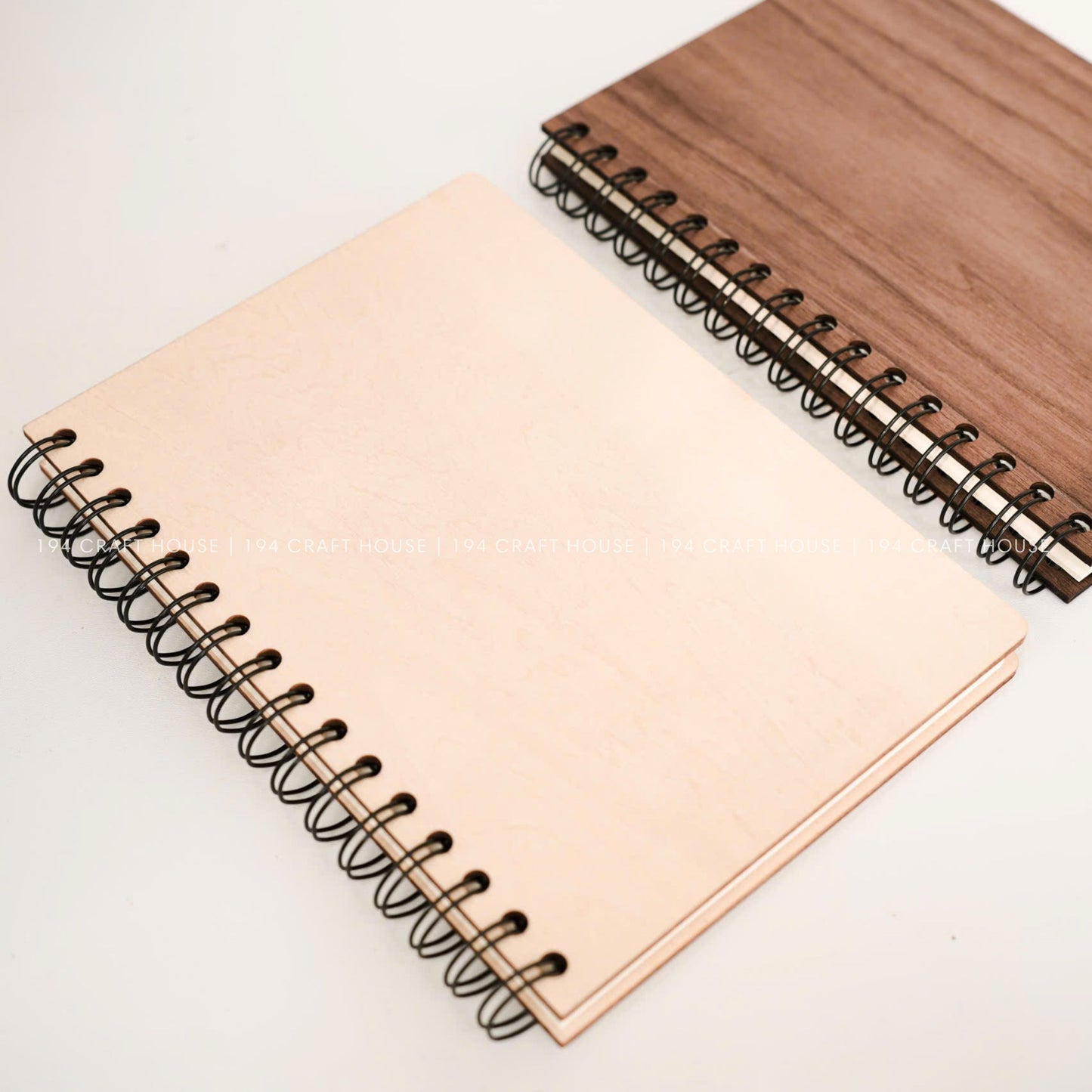 Custom Wooden Spiral Notebook A5: Personalized Office Gifts for Professional & Corporate Gifts