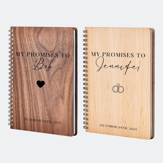 My Promises Vow Book Set Personalized Wedding Gifts