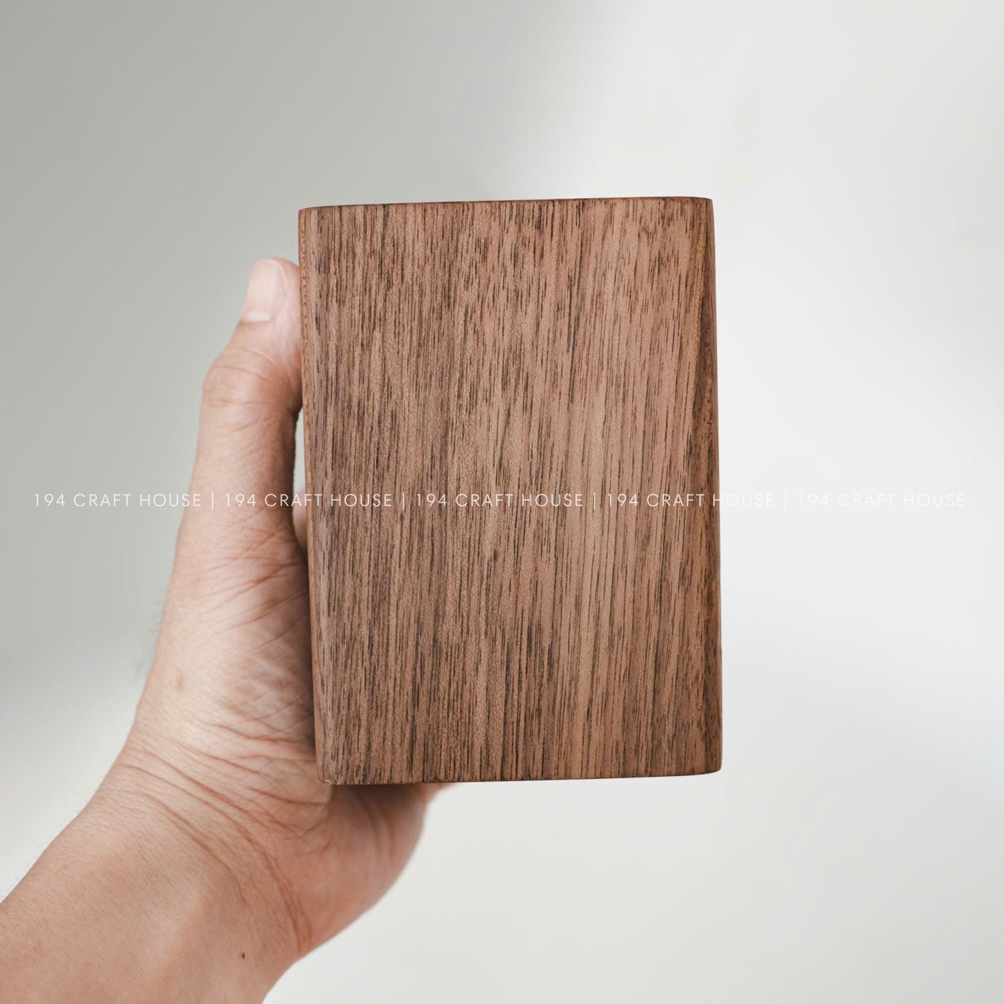 Custom Engraved Walnut Wooden Pen Holders: Personalized Gift for Professional & Logo Corporate Gifts. Minimalist Office Desk Storage & Organizer