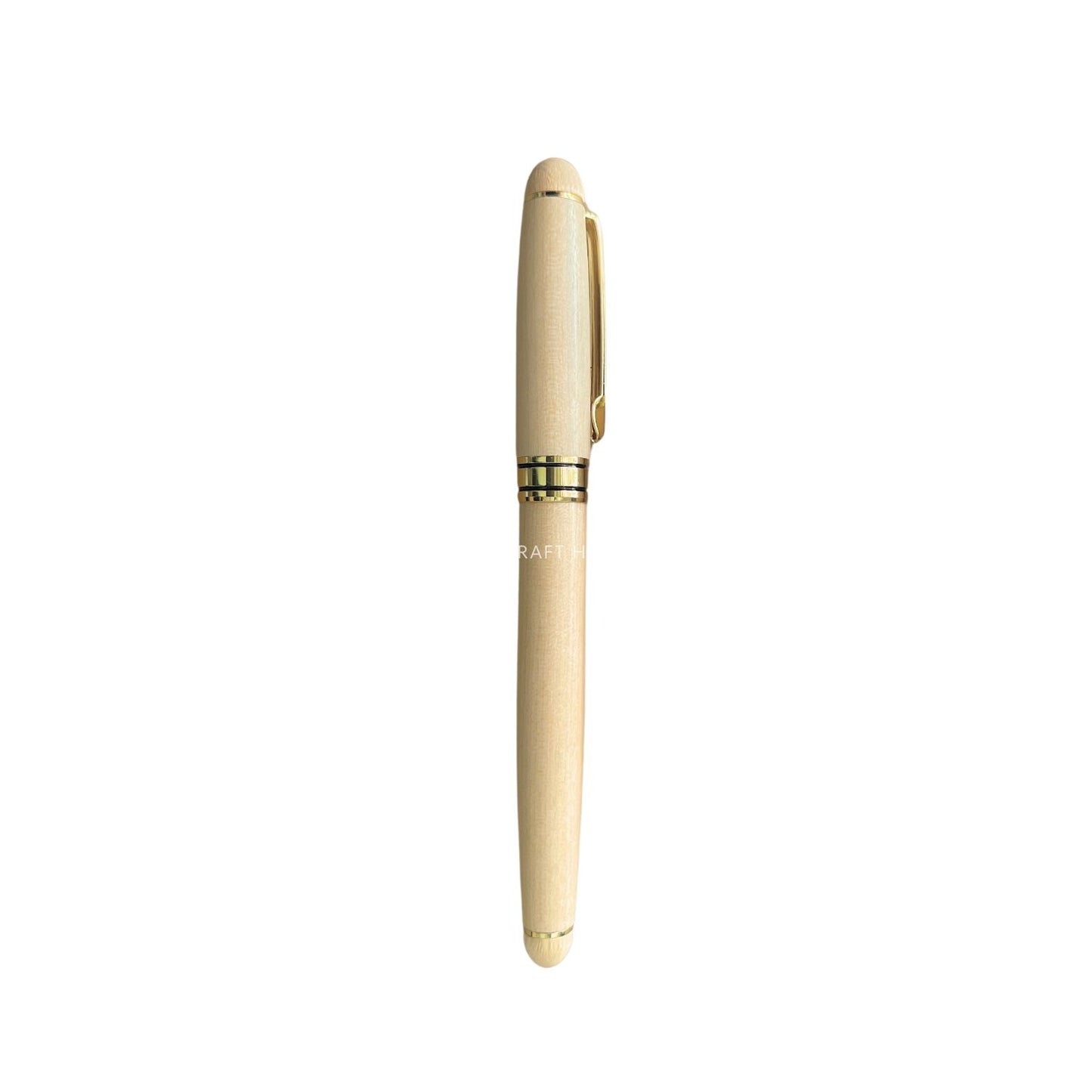 Handmade Maple Wooden Gel Pen Personalized Engraved