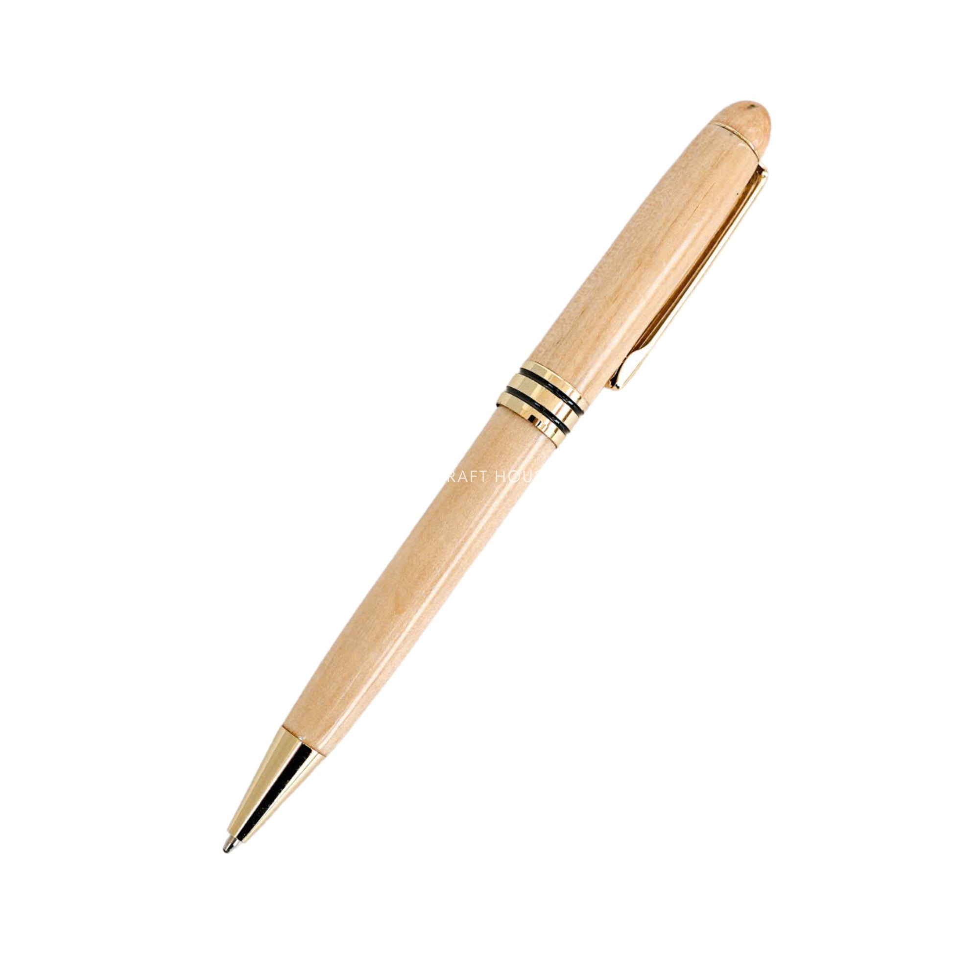 Luxury Maple Ballpoint Pen: Custom Engraved Name, Logo Personalized Gift for Professional, Corporate Gifts