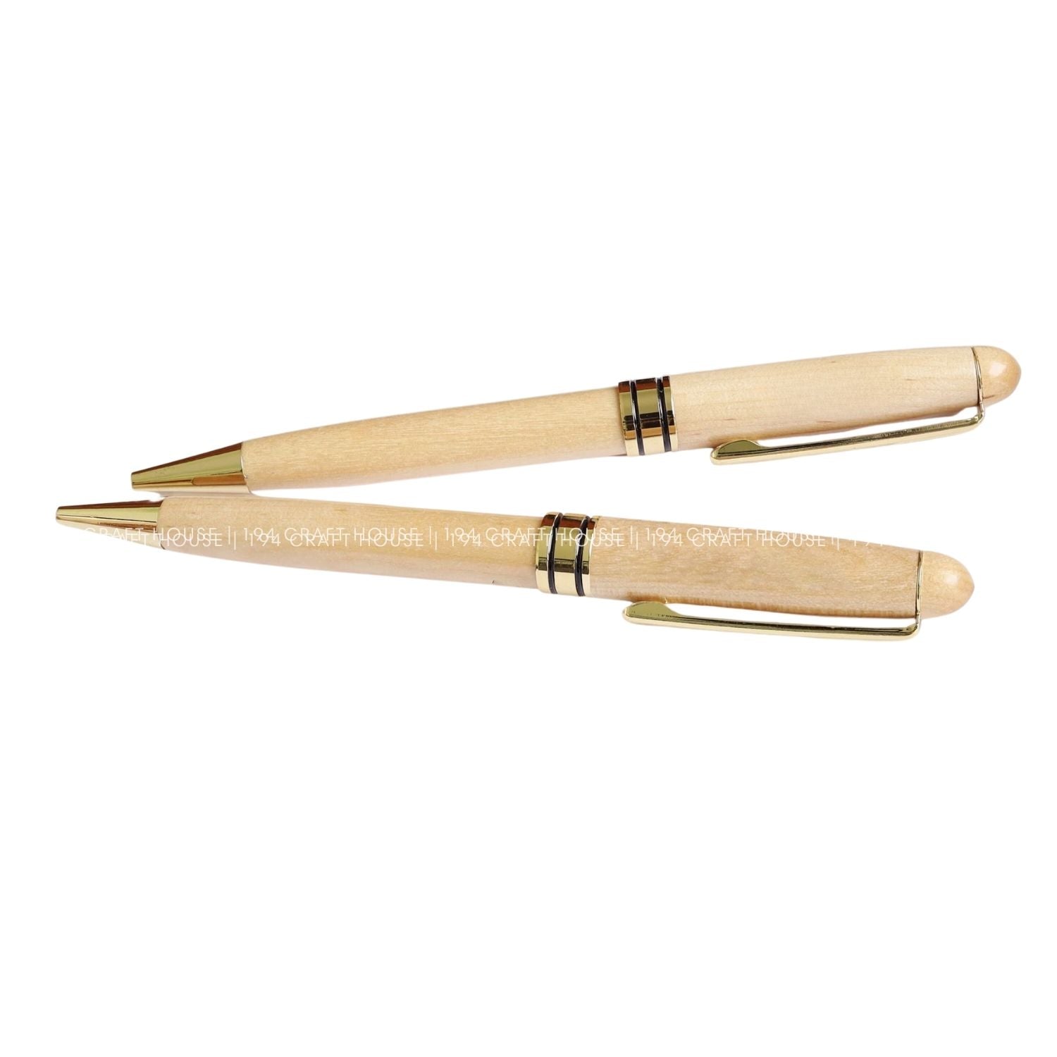 Maple Wooden Ballpoint Pen Personalized Engraved Gift