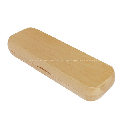 Maple Wooden Pen Case Personalized Engraved Gift