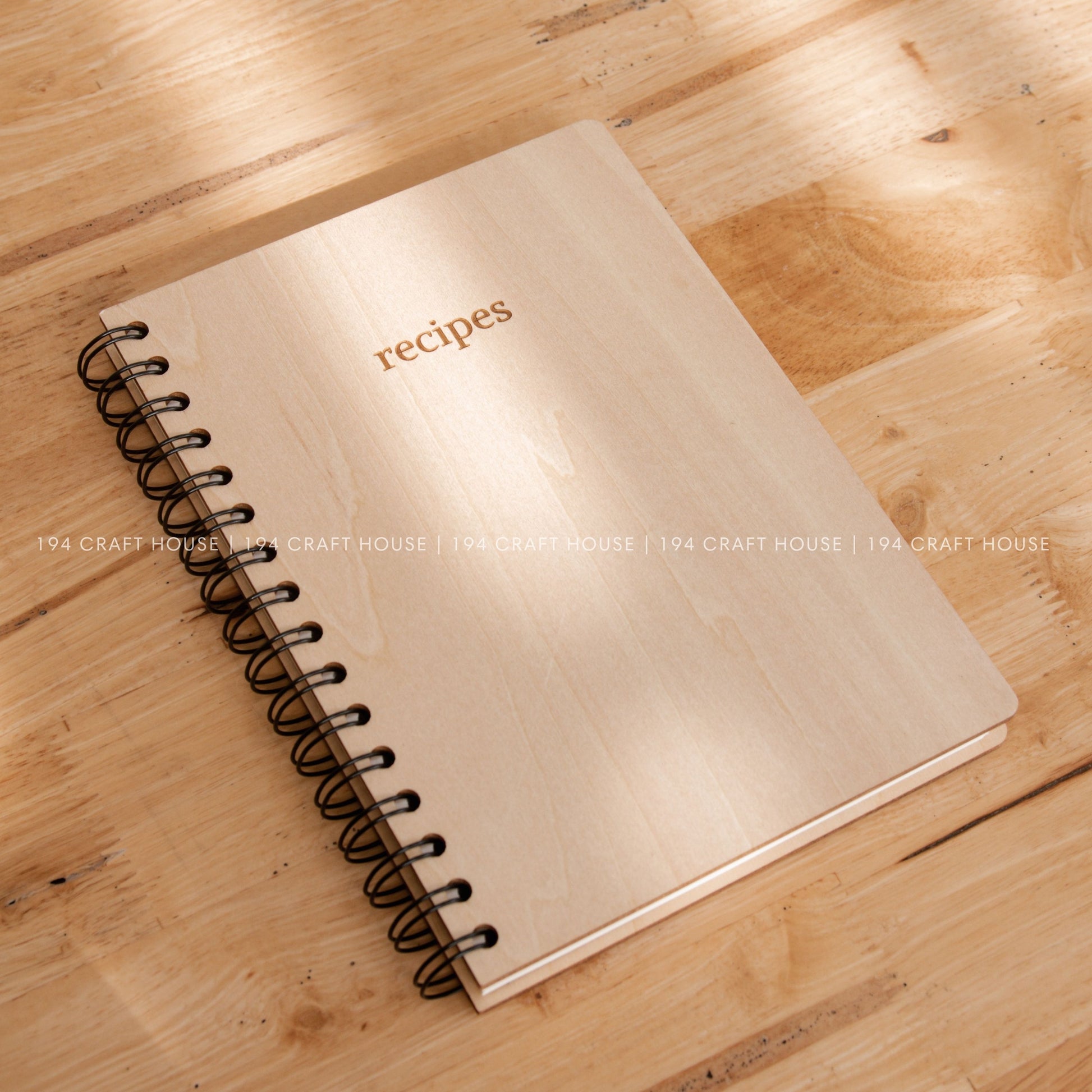 Custom Wooden Spiral Notebook A5: Personalized Office Gifts for Professional & Corporate Gifts