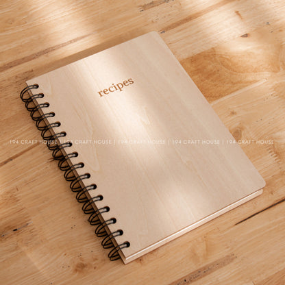 Custom Wooden Spiral Notebook A5: Personalized Office Gifts for Professional & Corporate Gifts