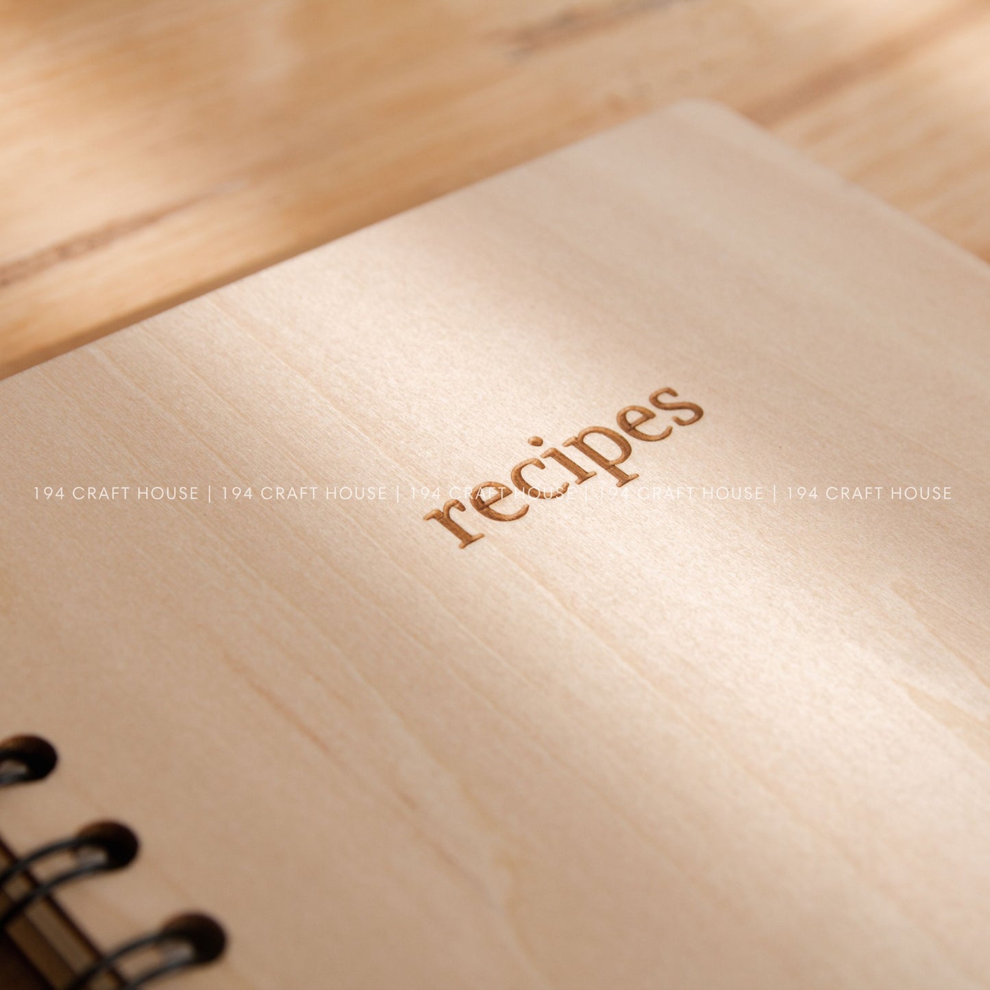 Custom Wooden Spiral Notebook A5: Personalized Office Gifts for Professional & Corporate Gifts