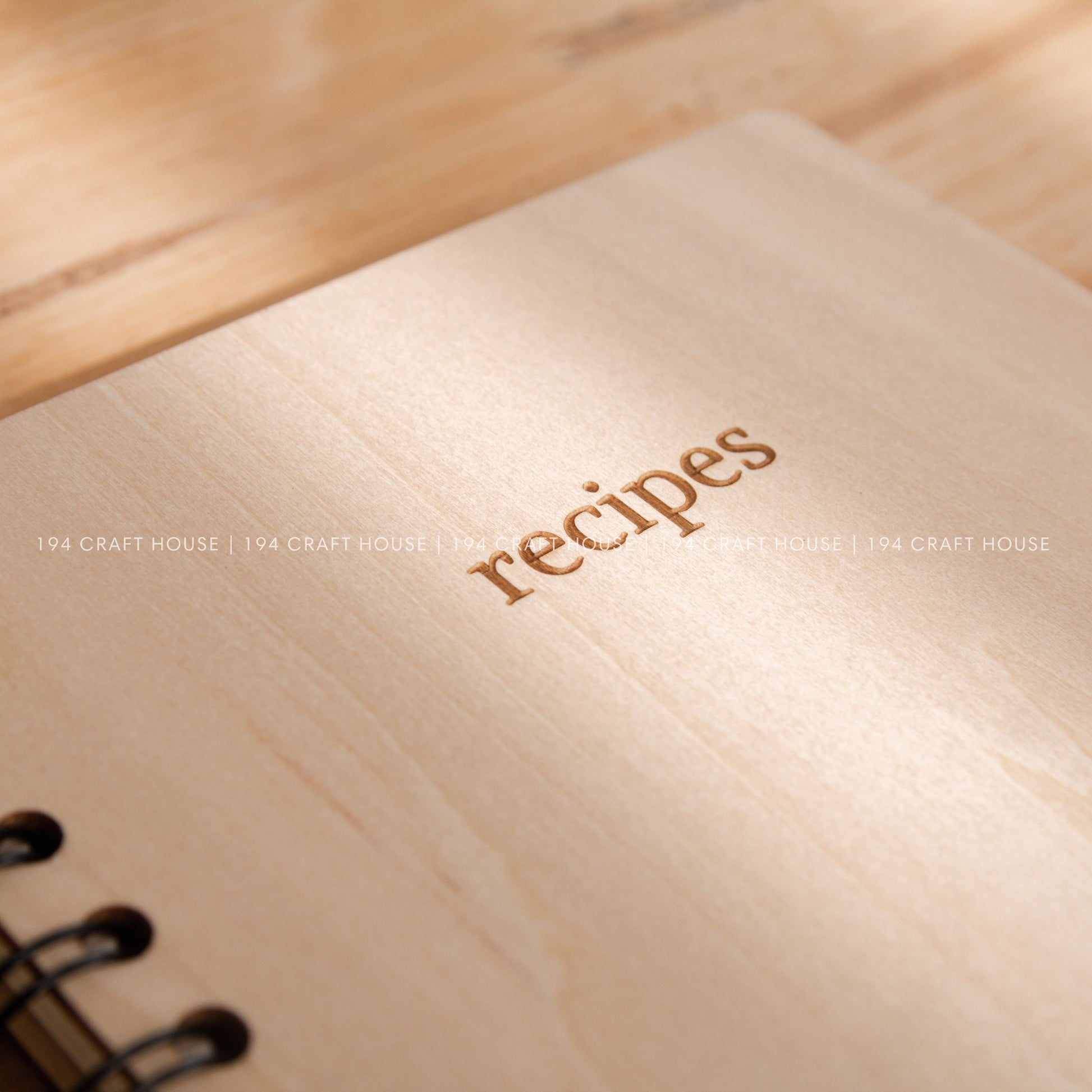 Custom Wooden Spiral Notebook A5: Personalized Office Gifts for Professional & Corporate Gifts