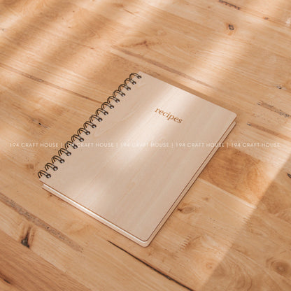Custom Wooden Spiral Notebook A5: Personalized Office Gifts for Professional & Corporate Gifts
