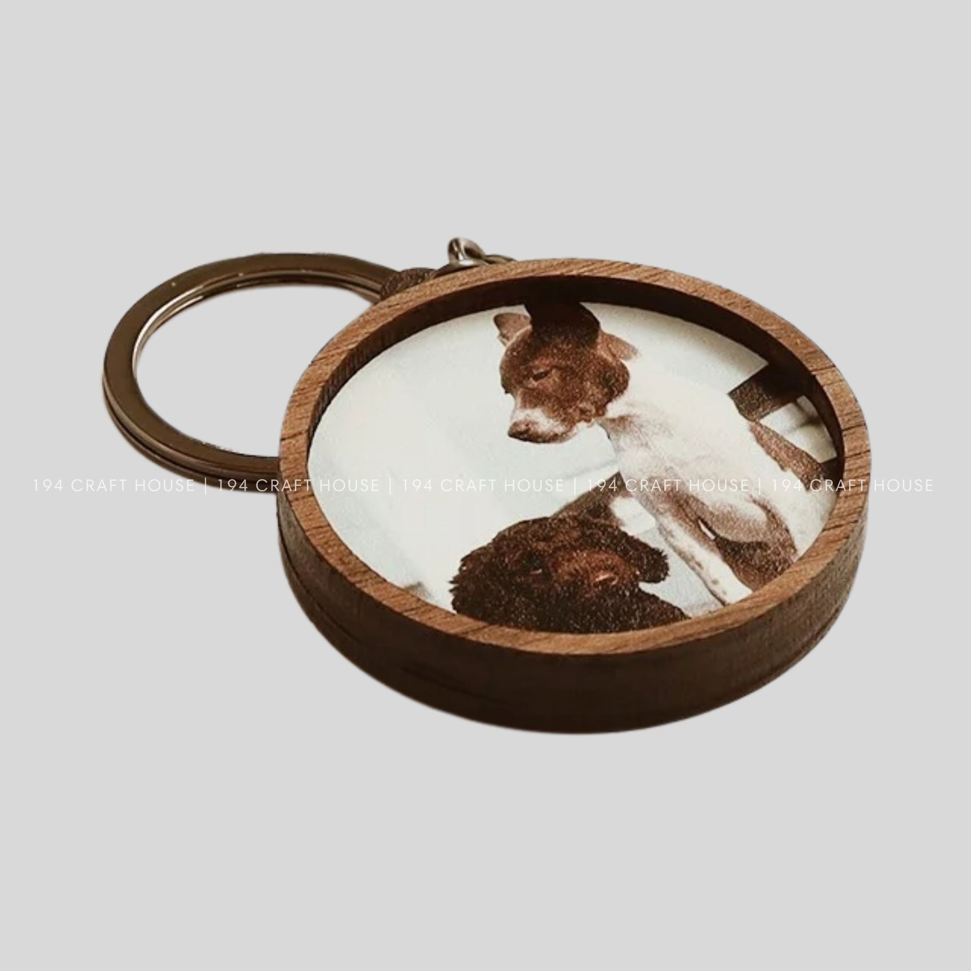 Custom Round Wooden Keychain: Personalized Engraved Logo, Name, Message, 3D layer shape. Personalized gift for wedding favors, bridal shower favors, birthday gifts, or bulk gift for corporate gift for employee, clients, branding, marketing, event gifts, promotional gifts
