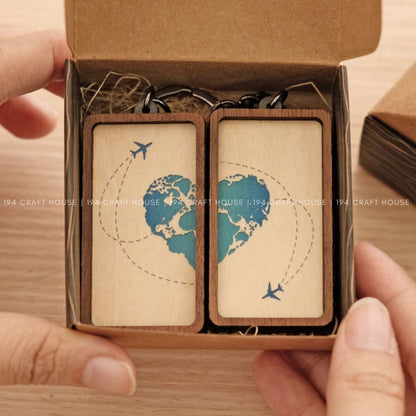 Custom Wooden Keychain: Personalized Keychain Gifts, Bulk Keychain Custom Logo Corporate Business Gifts for Employees, Gift for Clients, Appreciation Gifts, Branding Gifts, Event Gifts, Marketing Gifts, Promotional Gifts, School Gifts for Student, Universiry Gift for Teacher