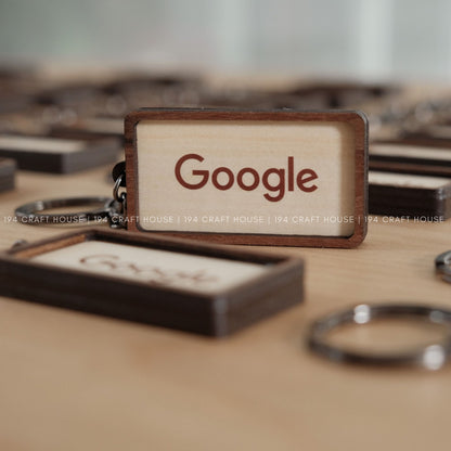 Custom Wooden Keychain: Personalized Keychain Gifts, Bulk Keychain Custom Logo Corporate Business Gifts for Employees, Gift for Clients, Appreciation Gifts, Branding Gifts, Event Gifts, Marketing Gifts, Promotional Gifts, School Gifts for Student, Universiry Gift for Teacher
